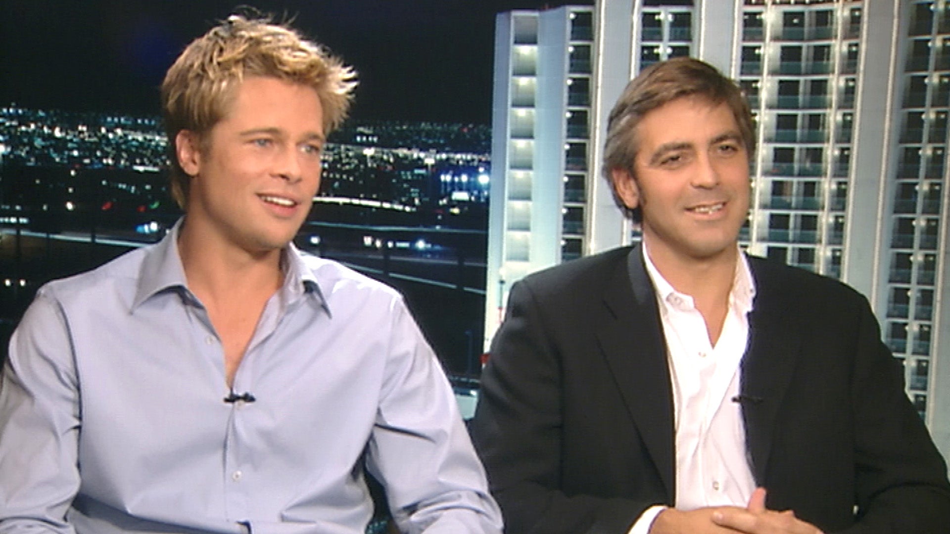 Watch Rare George Clooney and Brad Pitt Interviews From 2001 to Now!